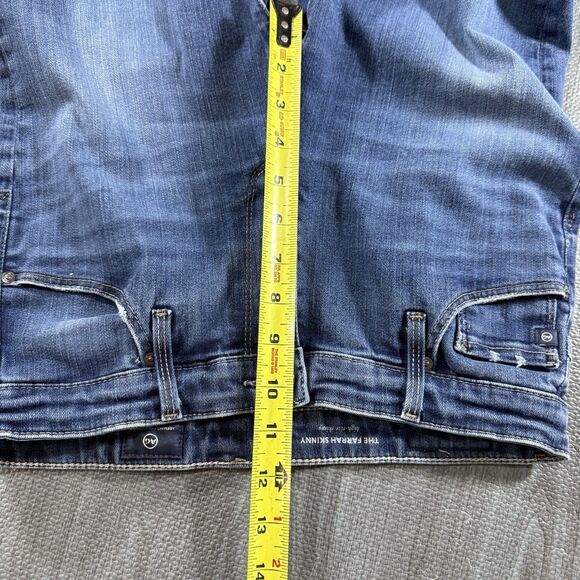 AG Adriano Goldschmied Farrah Mid Rise Skinny Jeans Women's Size 28 Regular - Picture 5 of 6